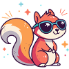 Chic Squirrel Sunglasses