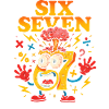 Six Seven 67 Italiensk Brainrot Nørd Humor Sjov