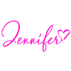 Jennifer Signature Neon Pink