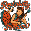 Rockabilly Forever: Rockabella mit E-Gitarre