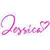 Jessica Signature Neon Pink