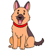 Cute German Shepherd (comic)