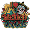 I Love Mexico Vacation