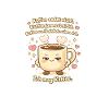 Kaffee lustiger Kaffeespruch Büro