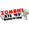 Zombier spiste mine lektier – Hausaufgaben Horror
