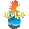 Aloha Sunset Pineapple – Hawaii Beach Vibes