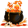 Bubbling Magic Cauldron