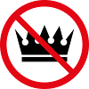 No Kings! (Protest Sign / POS 2C)