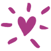 Cuore Comico Borgogna Amore Amore Raggi Nuzzali