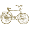 Cyclist Retro Sketch Vintage Silhouette