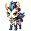 Chibi Demon Horse