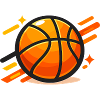 Dynamic Basketball Neon Orange