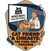 Cat Friend Cineaste Humor