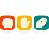 Rock Paper Perfecto Chef's Kiss Restaurant Chef