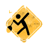 YoYo Sign Yellow Diamond