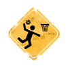 Basketball Jump Sign Graphic