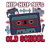 Hip Hop 90s Oldschool Cassette Retro
