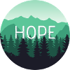 Hope, Forest, Mountain Landscape