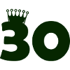 Thirty Crown Anniversary Design