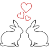Bunny Hearts