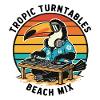 Toucan DJ Tropic Turntables Beach Mix