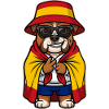 Spain Cartoon Dog Bulldog Cool & Stylish
