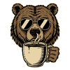 Bearly Awake Coffee Bear