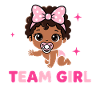 Team Girl Baby Mädchen Design