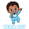 Team Boy Bébé Mignon Design