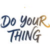 Faites votre truc Schriftzug Brushing
