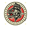 Emblème Barracuda