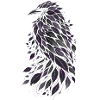 Corvo Foglia Notturna di Purple Leaves