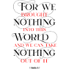 Take Nothing
