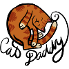 Curled Tabby Nap Illustration