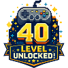 40 Level Freigeschaltet Retro Controller