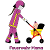 Feuerwehr Mama im Einsatz