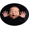 Black Night Baby Silhouette
