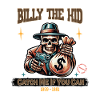 Billy Kid Outlaw Skull