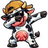 Dabbing Cow