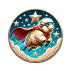 Sheep Superhero Sheep Wool Hero