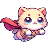 Superhero Cat Kitten Hero Kitty