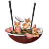 Corgi-Ramen-Hundehemd