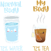 Water vs Tea Kawaii Drink Duel