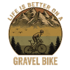 Gravel Bike Mountains Avventura in Bicicletta Retro