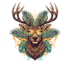 Deer Tropical Sunglasses