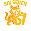 Six Seven Cat 67 Italian Brainrot Humor