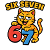 Six Seven Cat 67 Italian Brainrot Humor