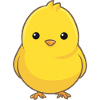 Cute chick style charming child
