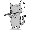 Musical Cat Gifts Music Cats