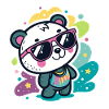 Panda Pop Pink Glasses